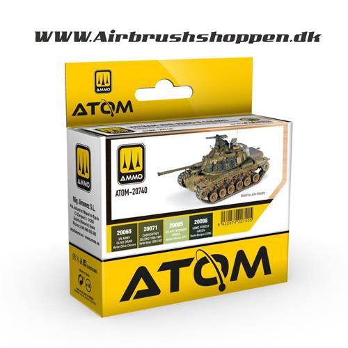 ATOM 20750  ATOM Early WWII Japanese Army Colors Set 4x20ml
